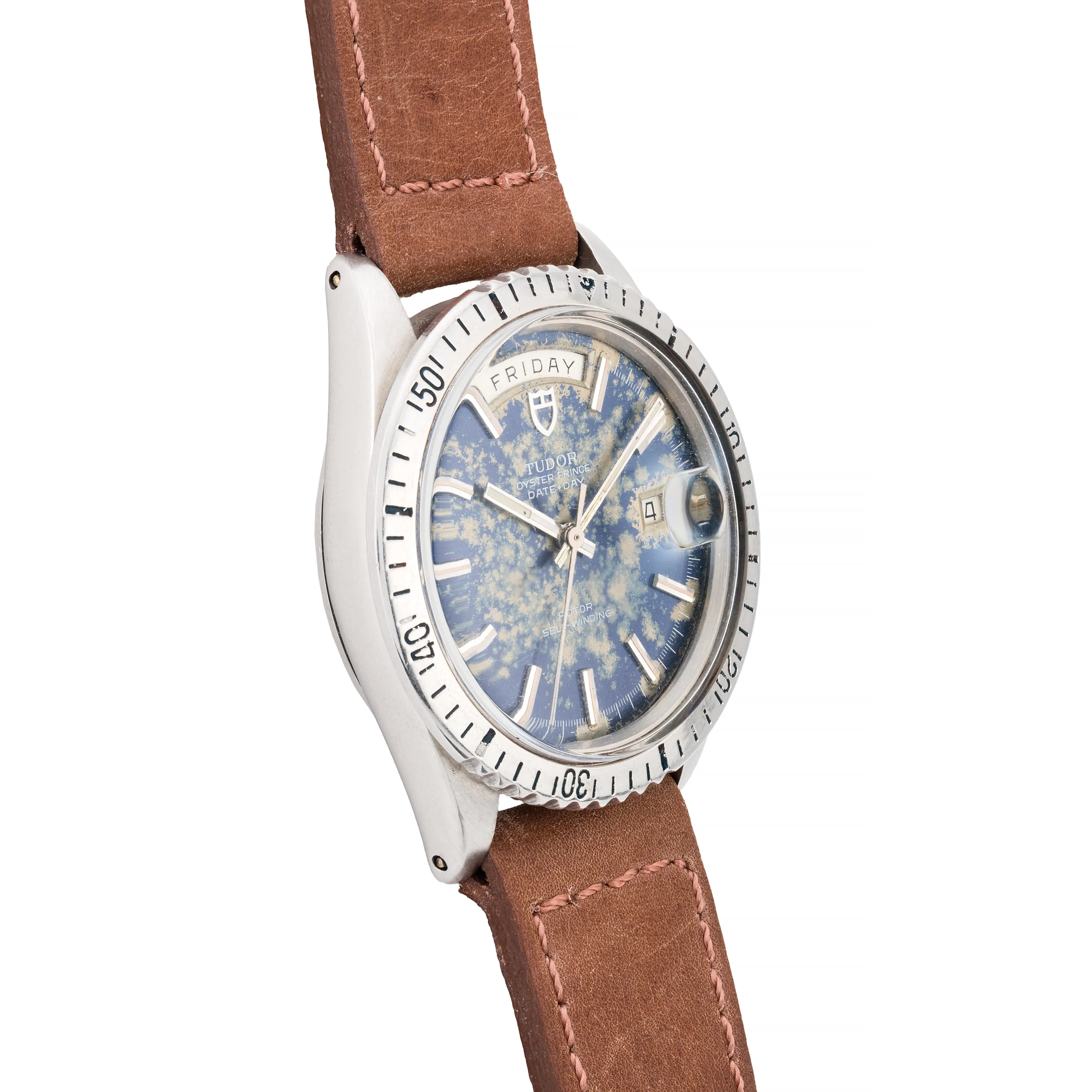 Tudor Day Date 7020/0 Incredible Patina Vintage Mens 39mm Wrist Watch