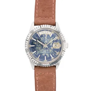 Tudor Day Date 7020/0 Incredible Patina Vintage Mens 39mm Wrist Watch