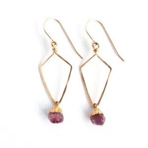 Turin Ruby Earrings