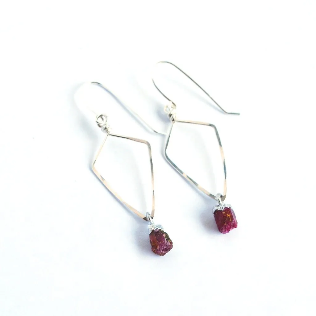 Turin Ruby Earrings