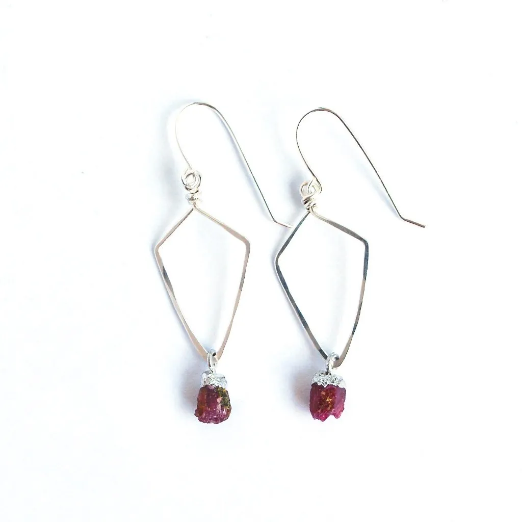 Turin Ruby Earrings