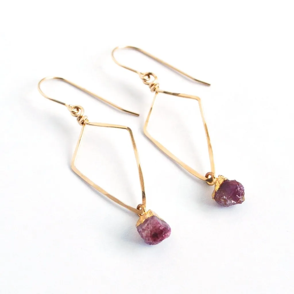 Turin Ruby Earrings