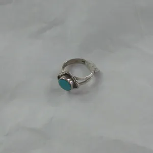 Turquoise Flower Ring