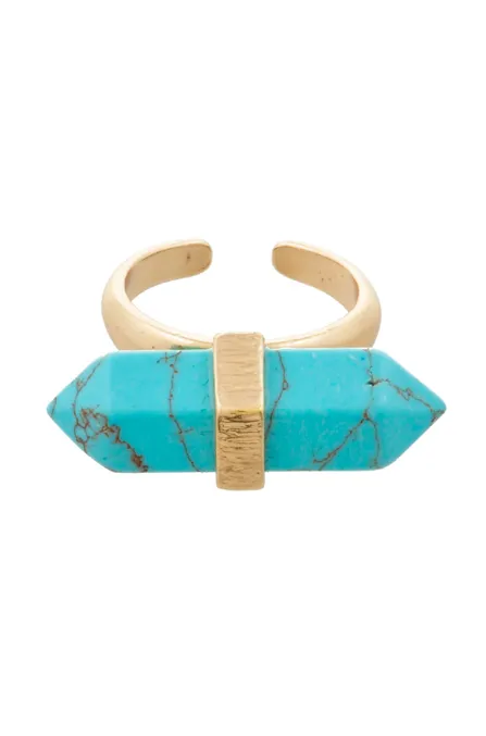 Turquoise Lance Ring