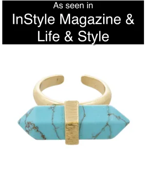 Turquoise Lance Ring