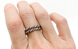 Twisted Rope Ring
