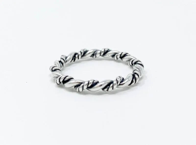 Twisted Rope Ring