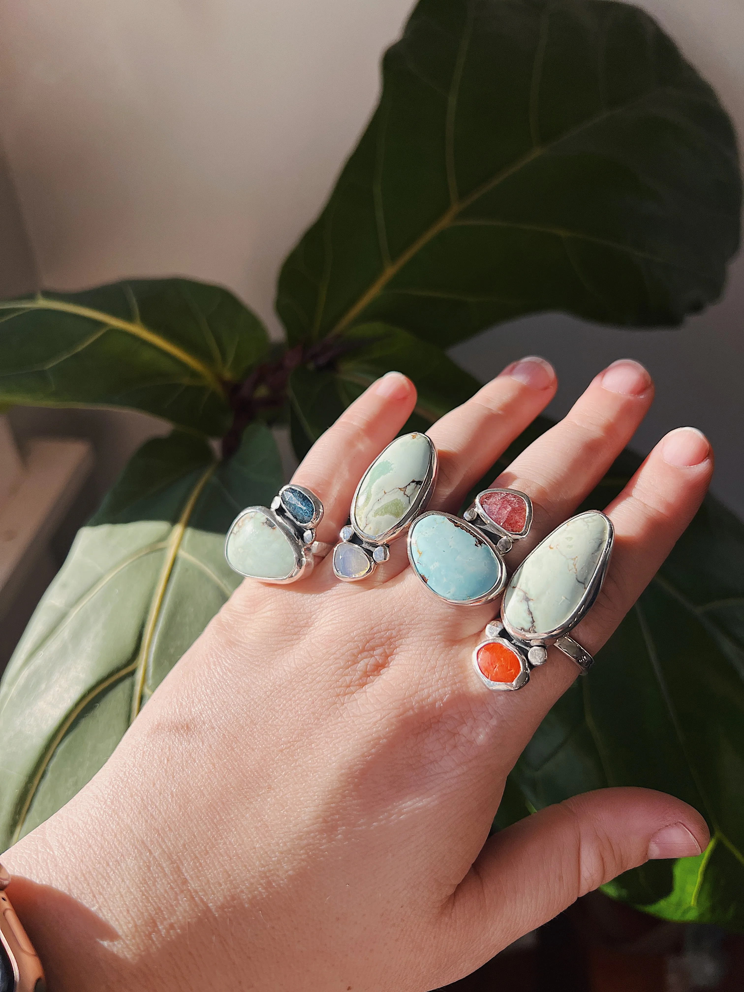 Two stone ring #3
