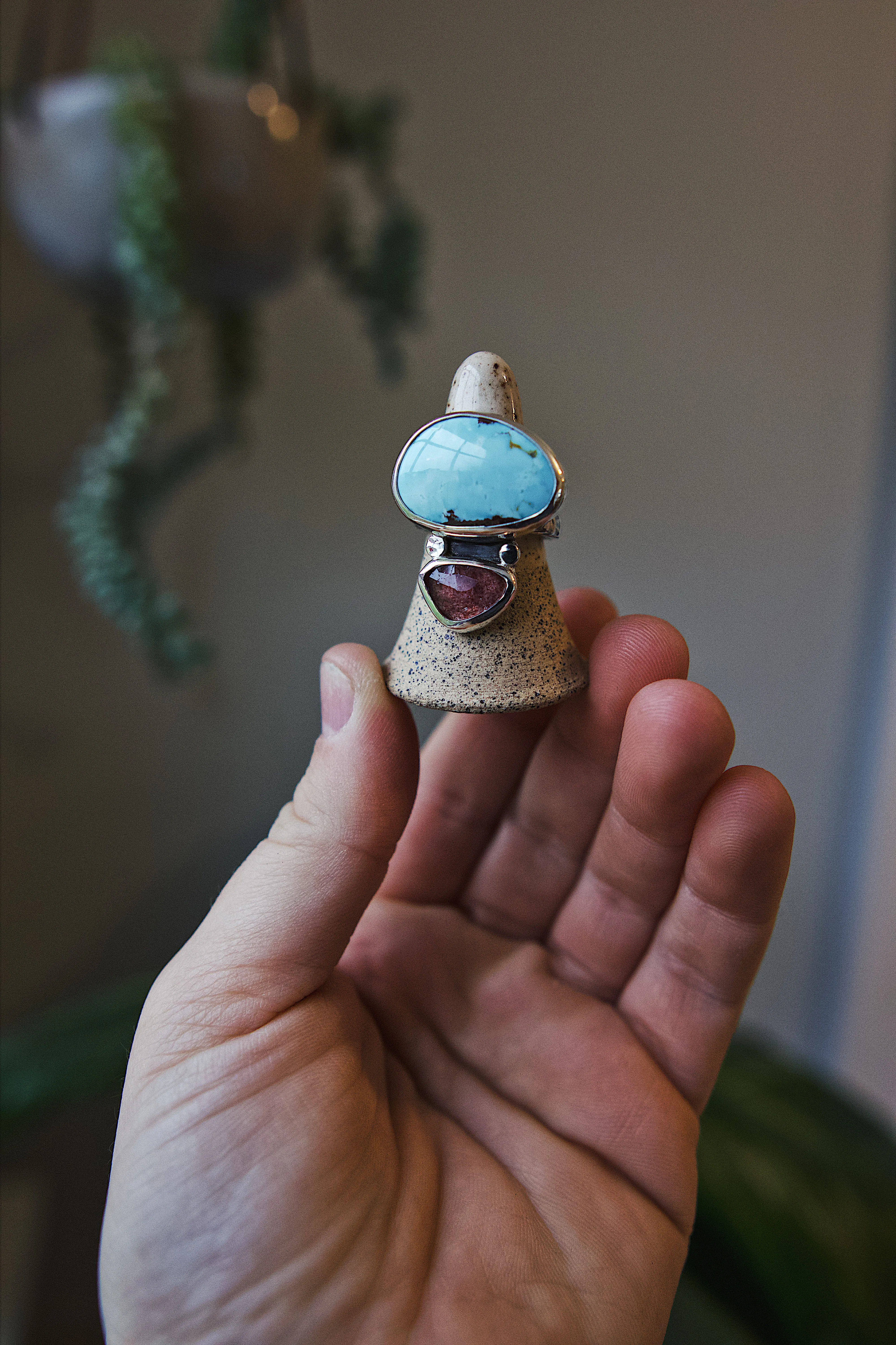 Two stone ring #3