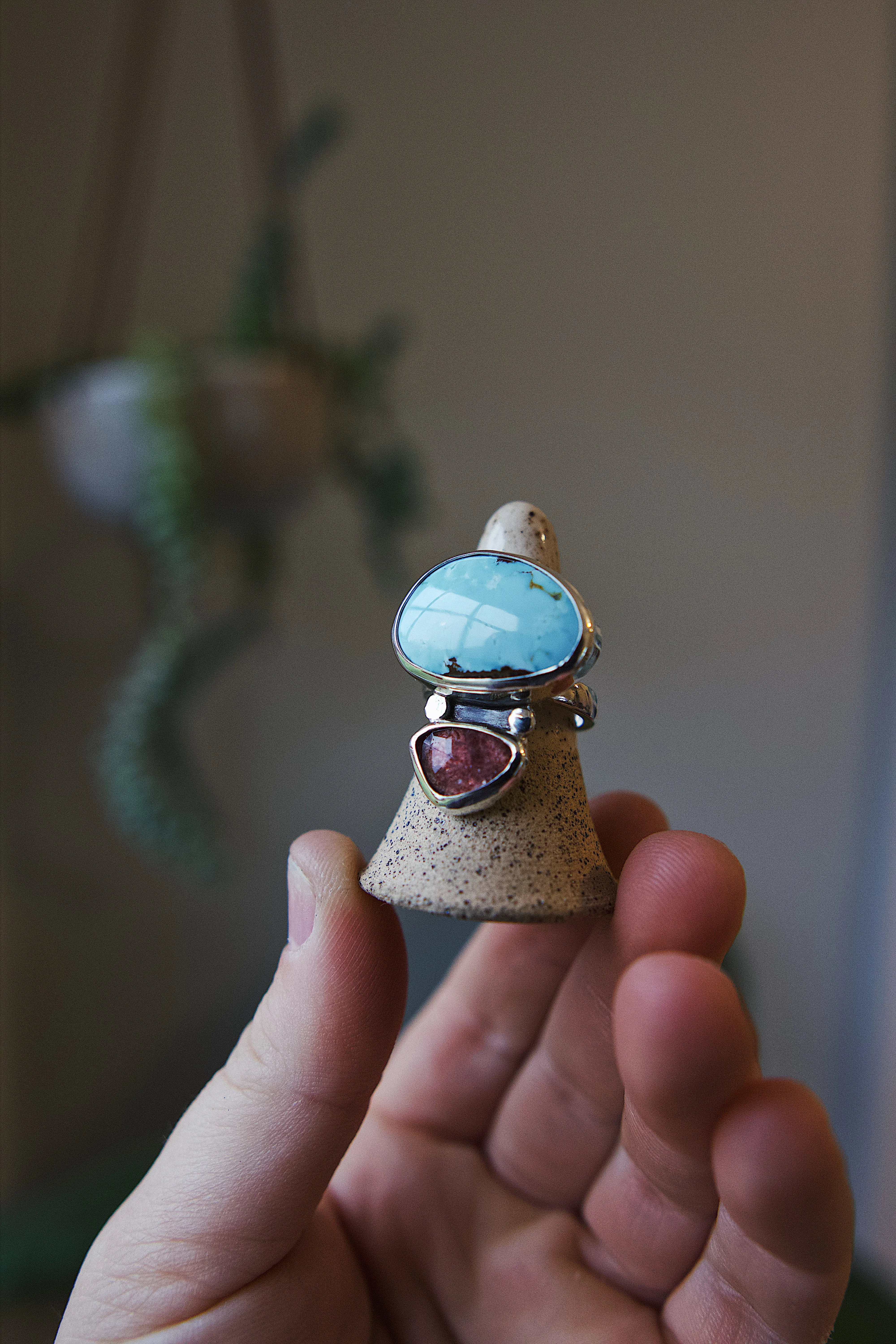 Two stone ring #3