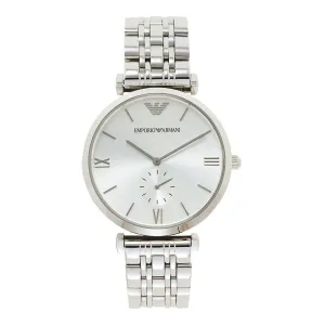Unisex Classic Silver Steel Watch