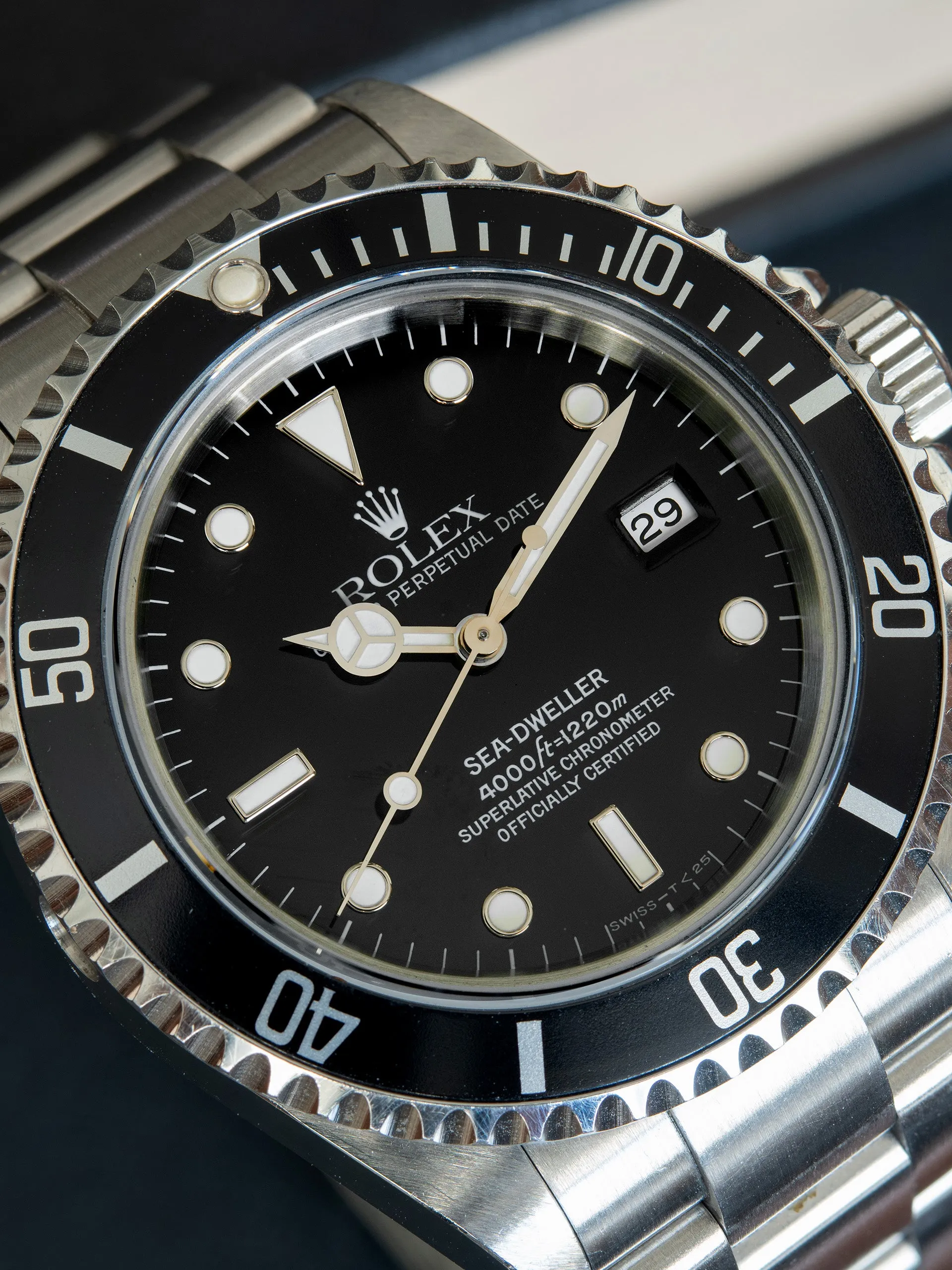 *Unpolished* 1994 Rolex Sea-Dweller (Ref. 16600) W/ Papers & Hangtag