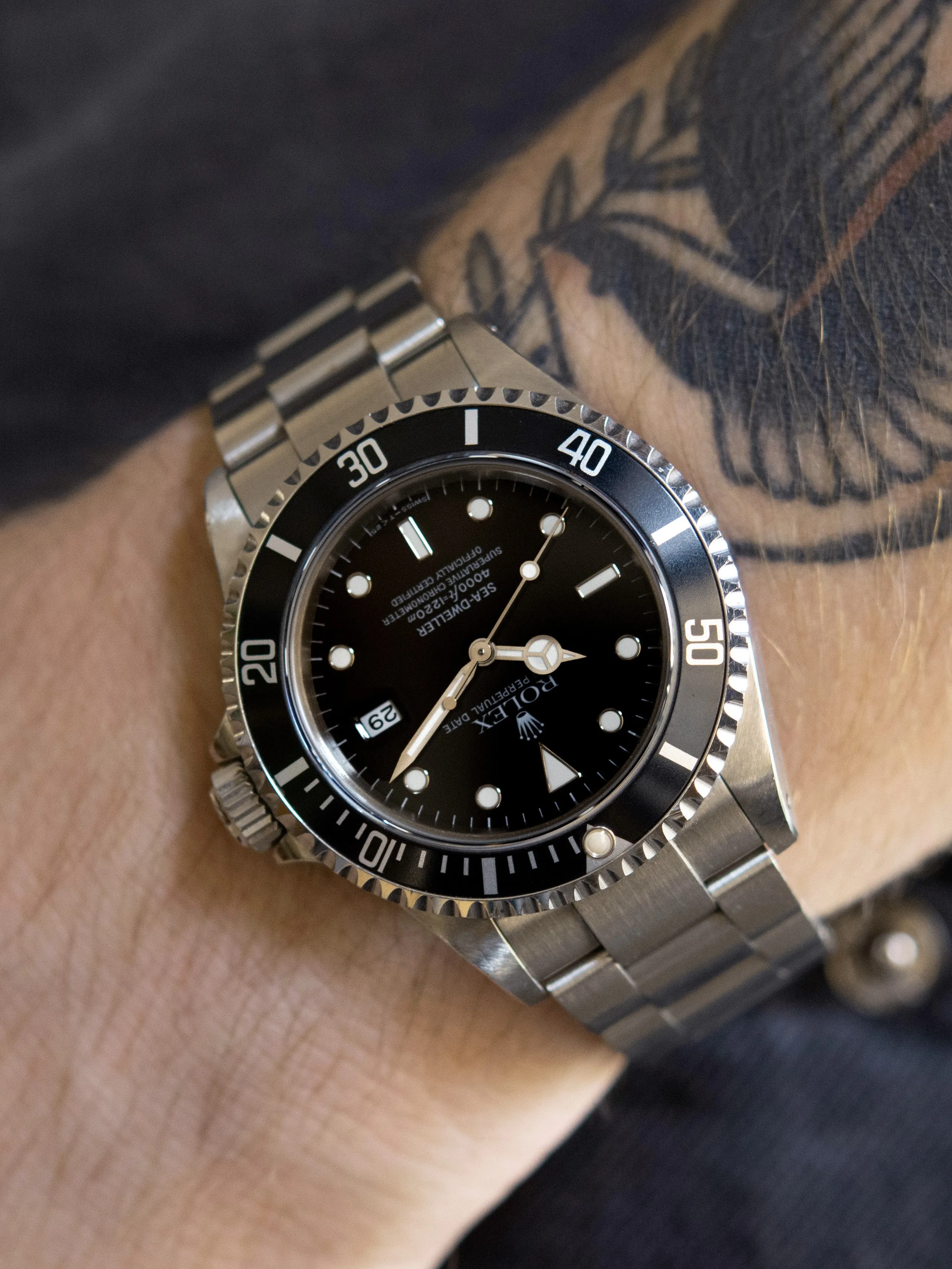 *Unpolished* 1994 Rolex Sea-Dweller (Ref. 16600) W/ Papers & Hangtag