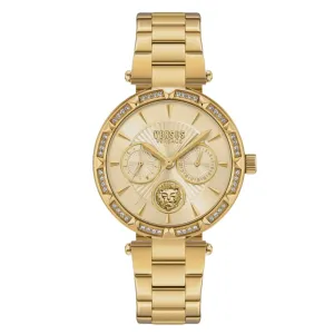 Versus Sertie Ladies Champagne Dial Gold Tone Stainless Steel Bracelet Watch