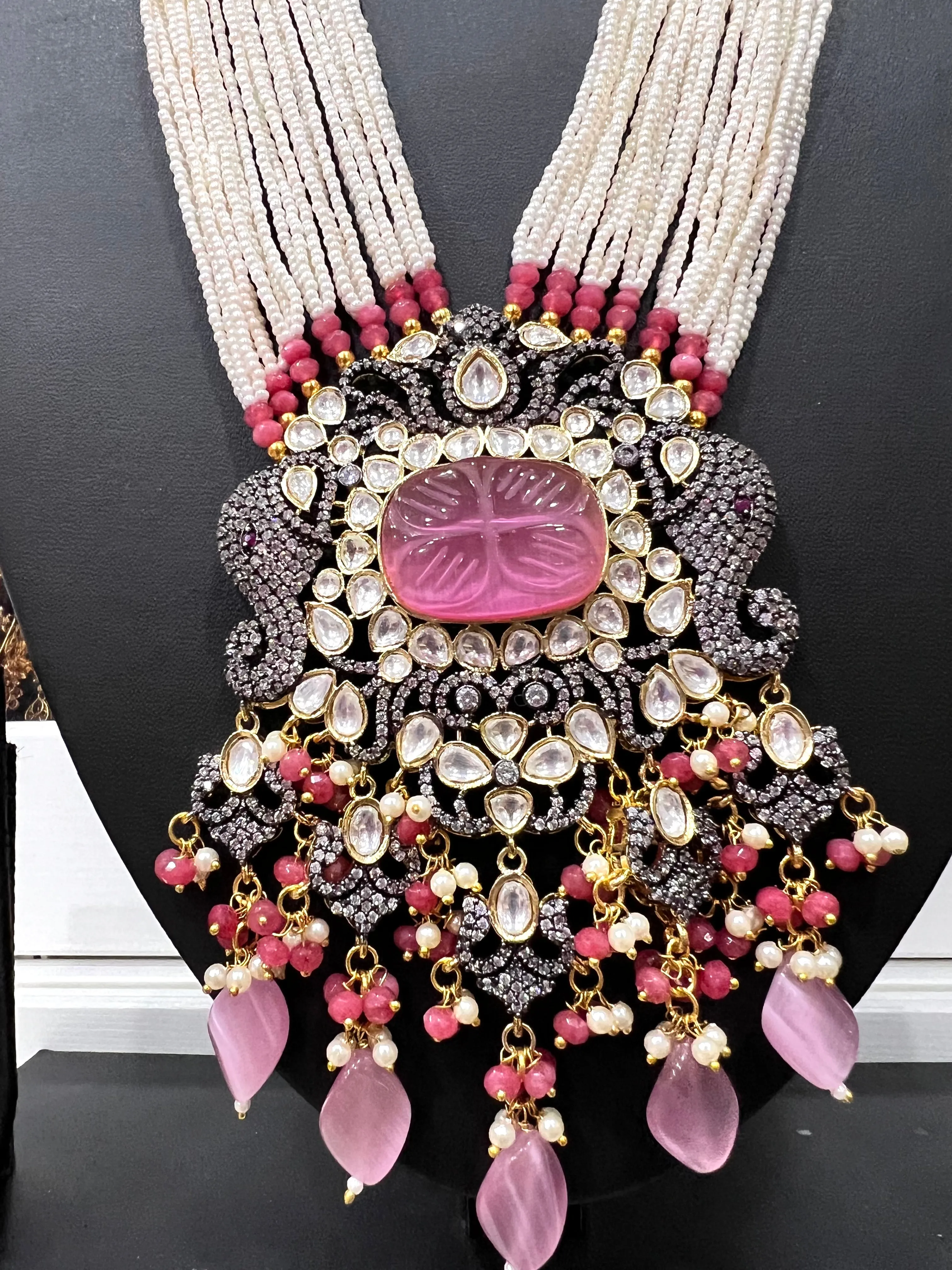 Victorian Necklace with Monalisa Beads