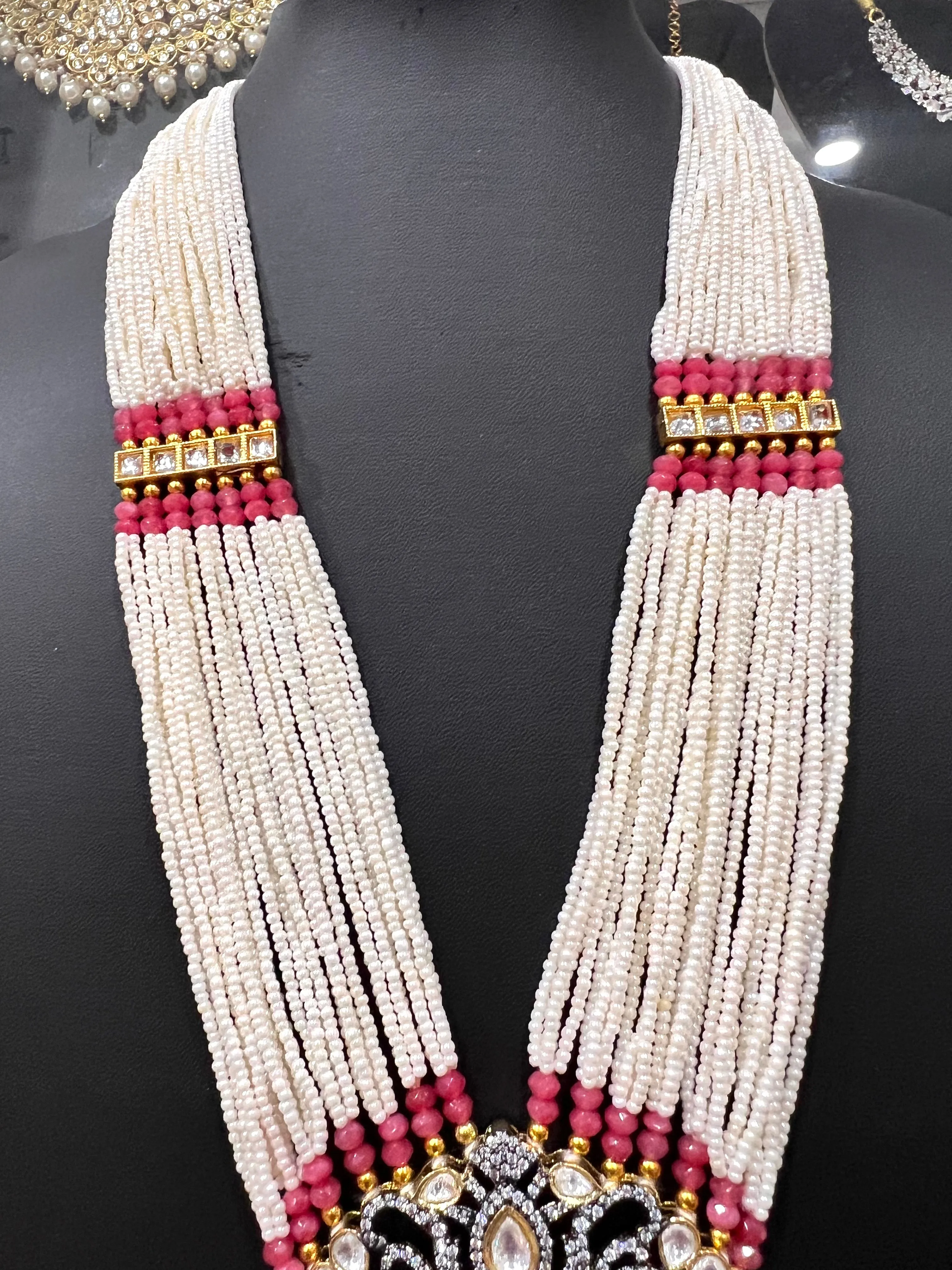 Victorian Necklace with Monalisa Beads
