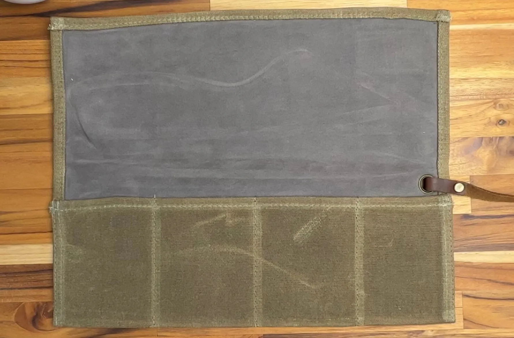 Vintage Canvas Watch Roll