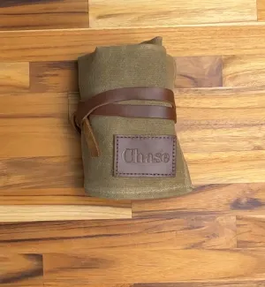 Vintage Canvas Watch Roll