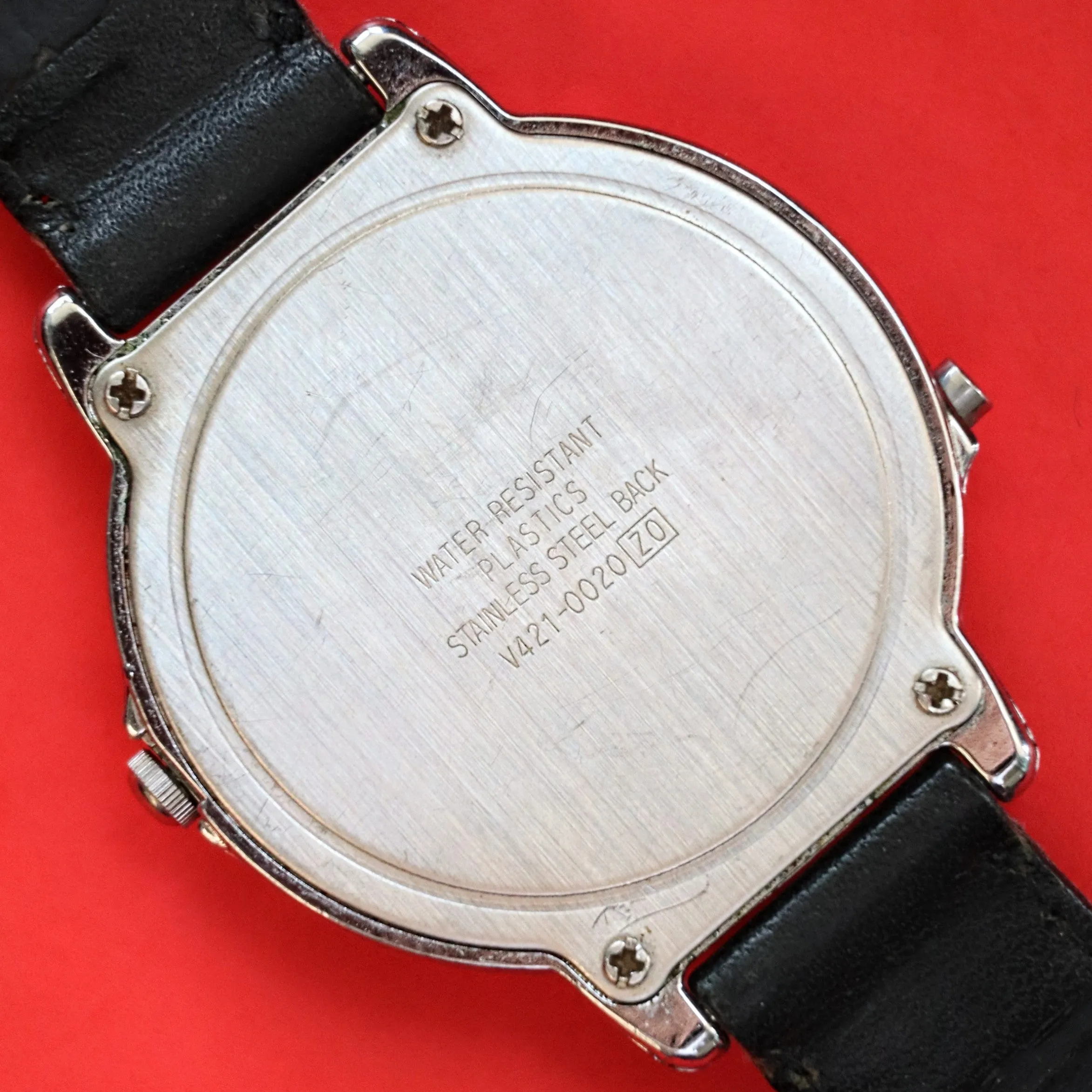 Vintage Disney Musical Mickey Mouse Wristwatch Animated Hands LORUS Watch Collectible