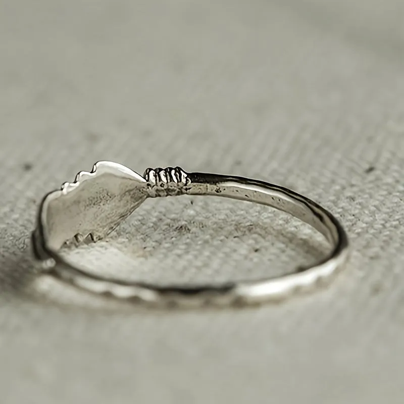 Vintage Feather Ring - Boho Style Jewelry