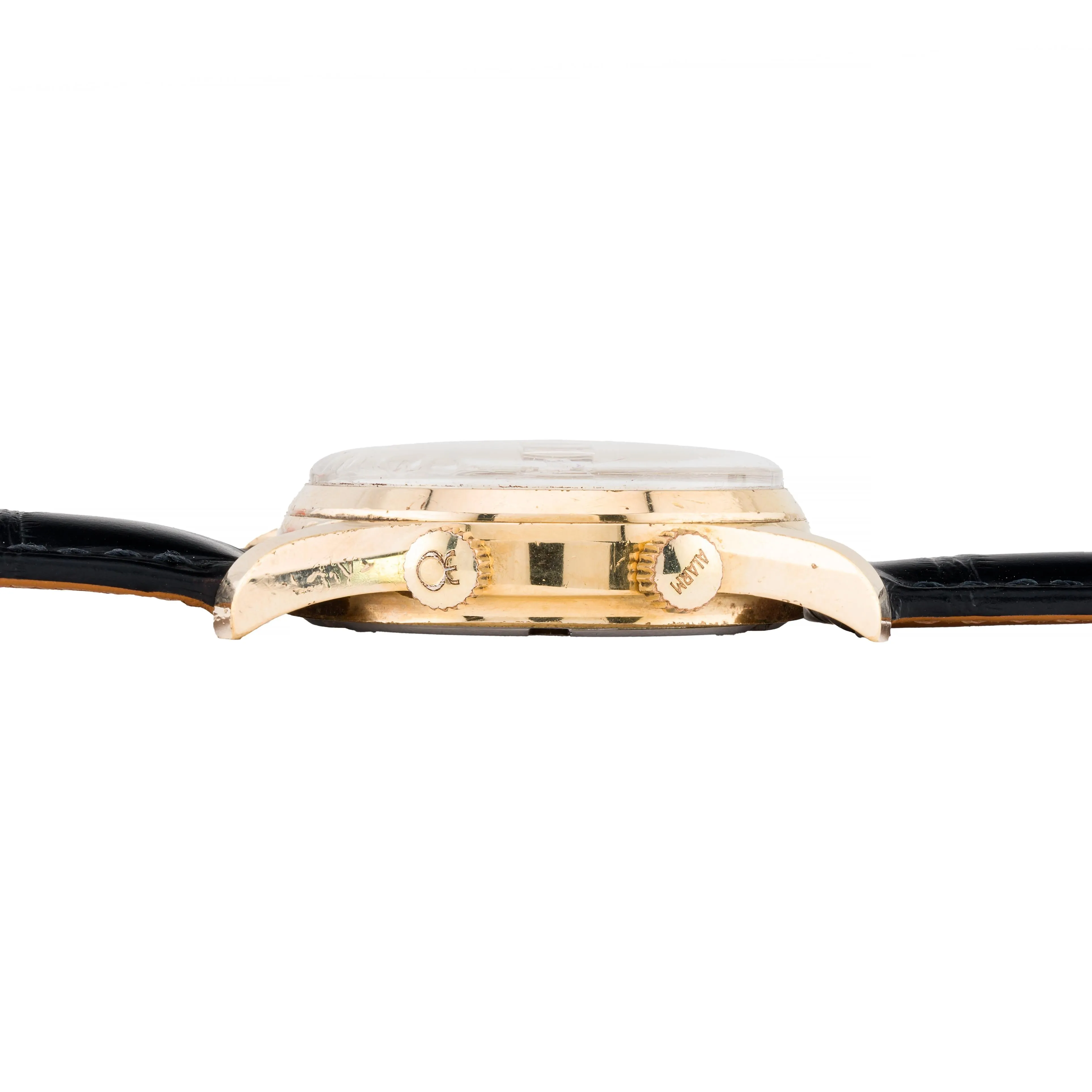 Vintage Milus Bombe Lug Alarm Wrist Watch Circa 1960's