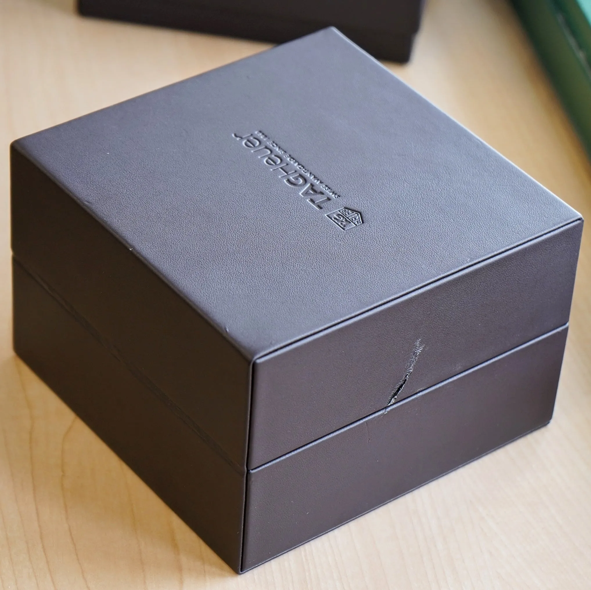 Vintage TAG HUER 1000 Night Diver Watch 42mm 980.032N Jumbo Lume Dial - Original Bracelet - Double Box!