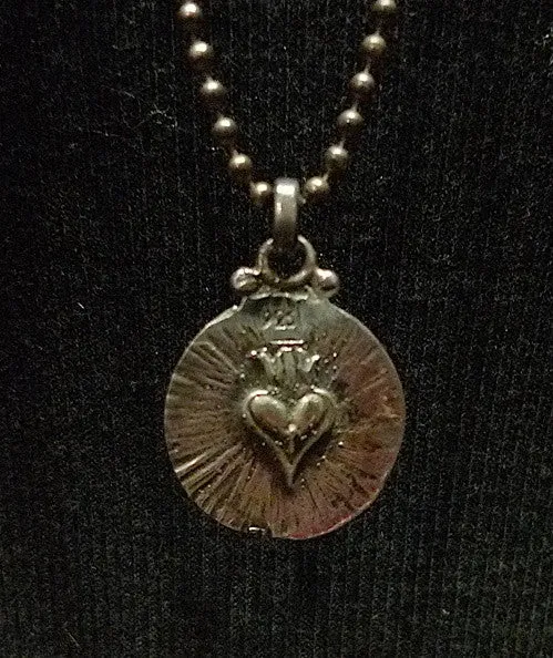 Virgin Saints and Angels Necklace in Sterling Silver