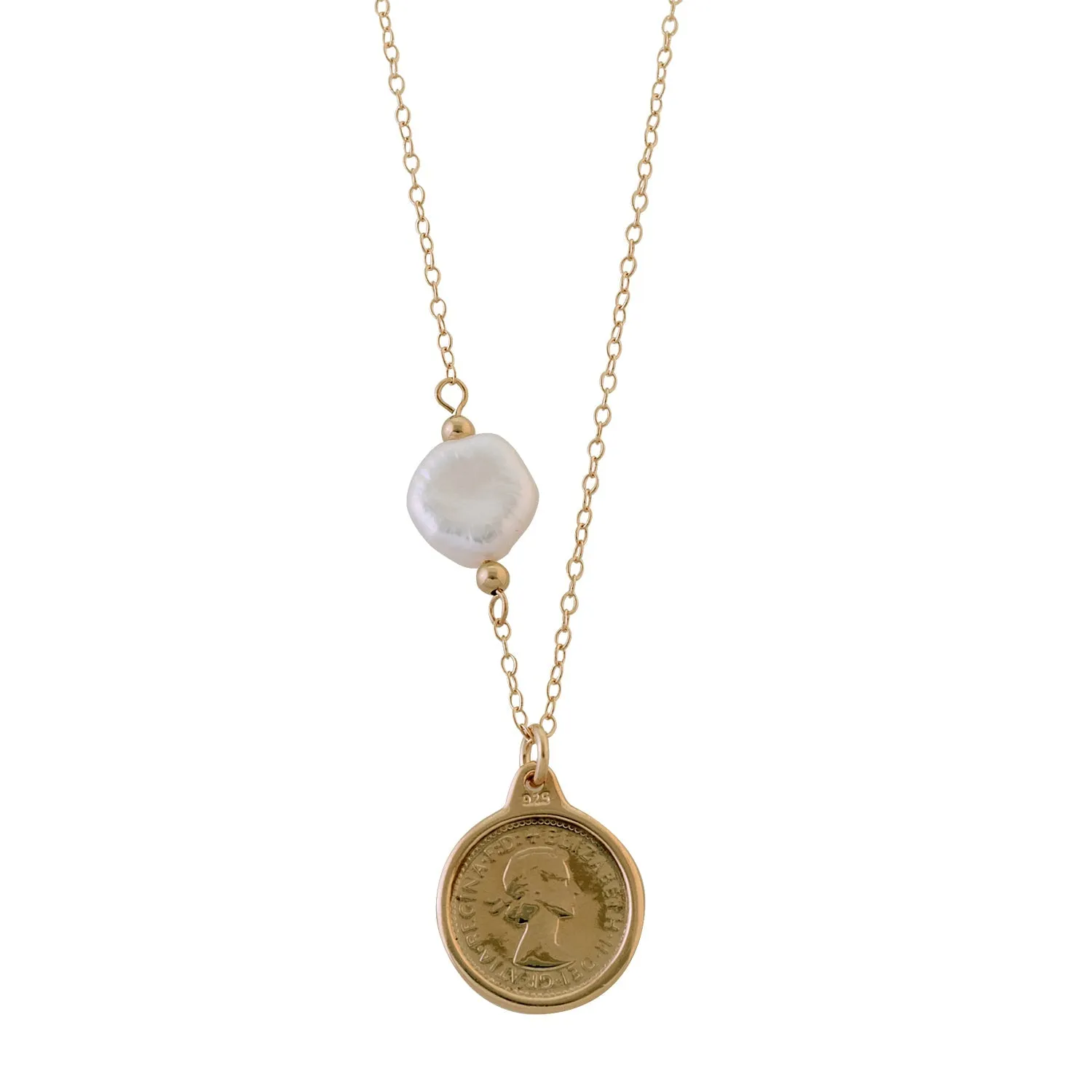 Von Treskow Gold Plated Flat Belcher Chain
