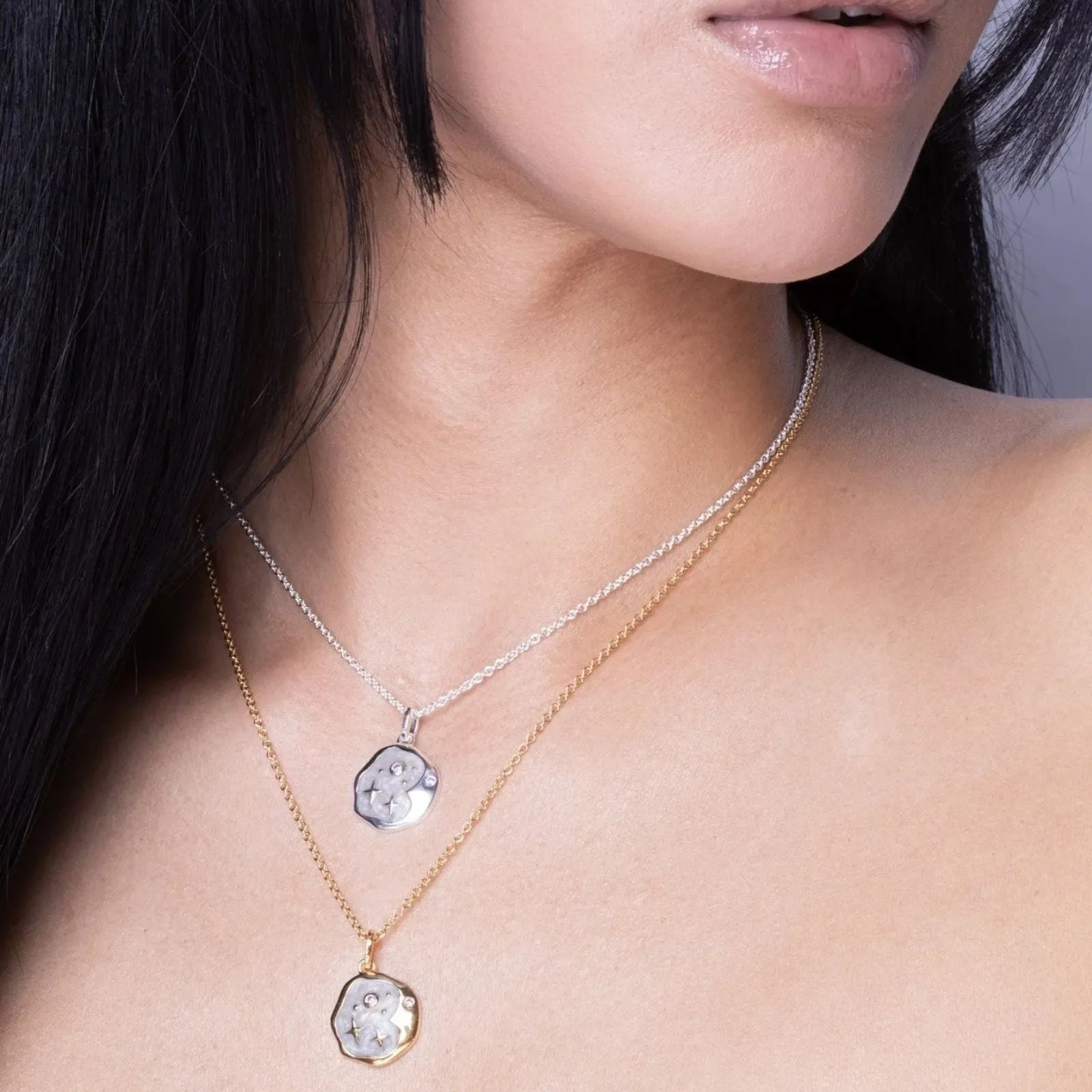 Vurchoo Starry Night Gold Necklace
