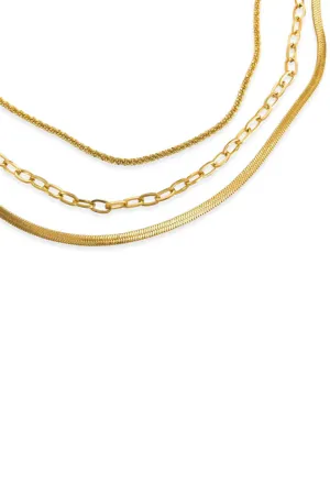 Water Resistant Layered Necklace