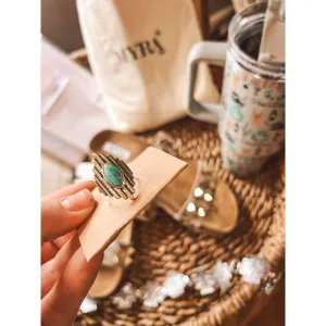 Western Wear Turquoise Ring
