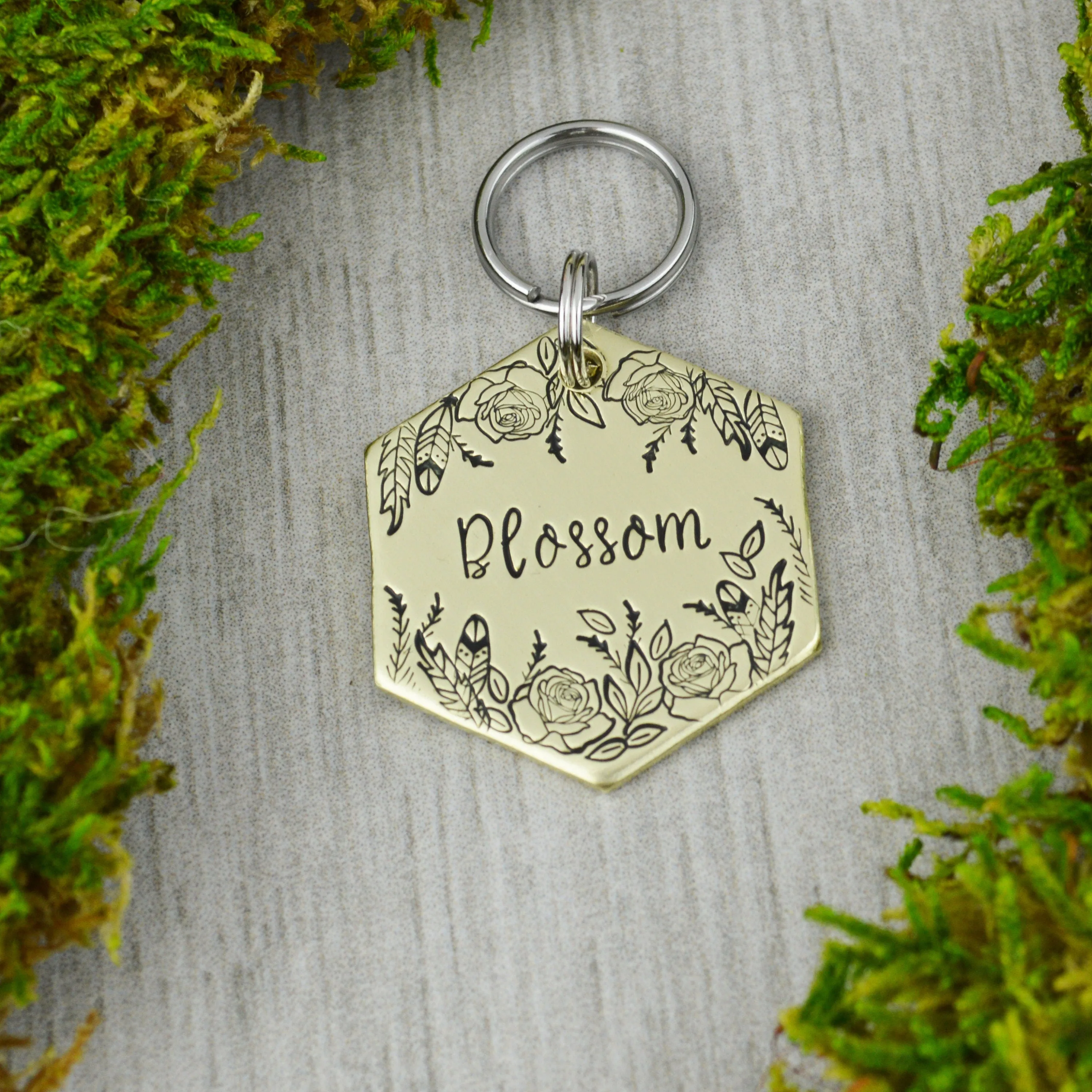Wild & Beautiful Pet ID Tag