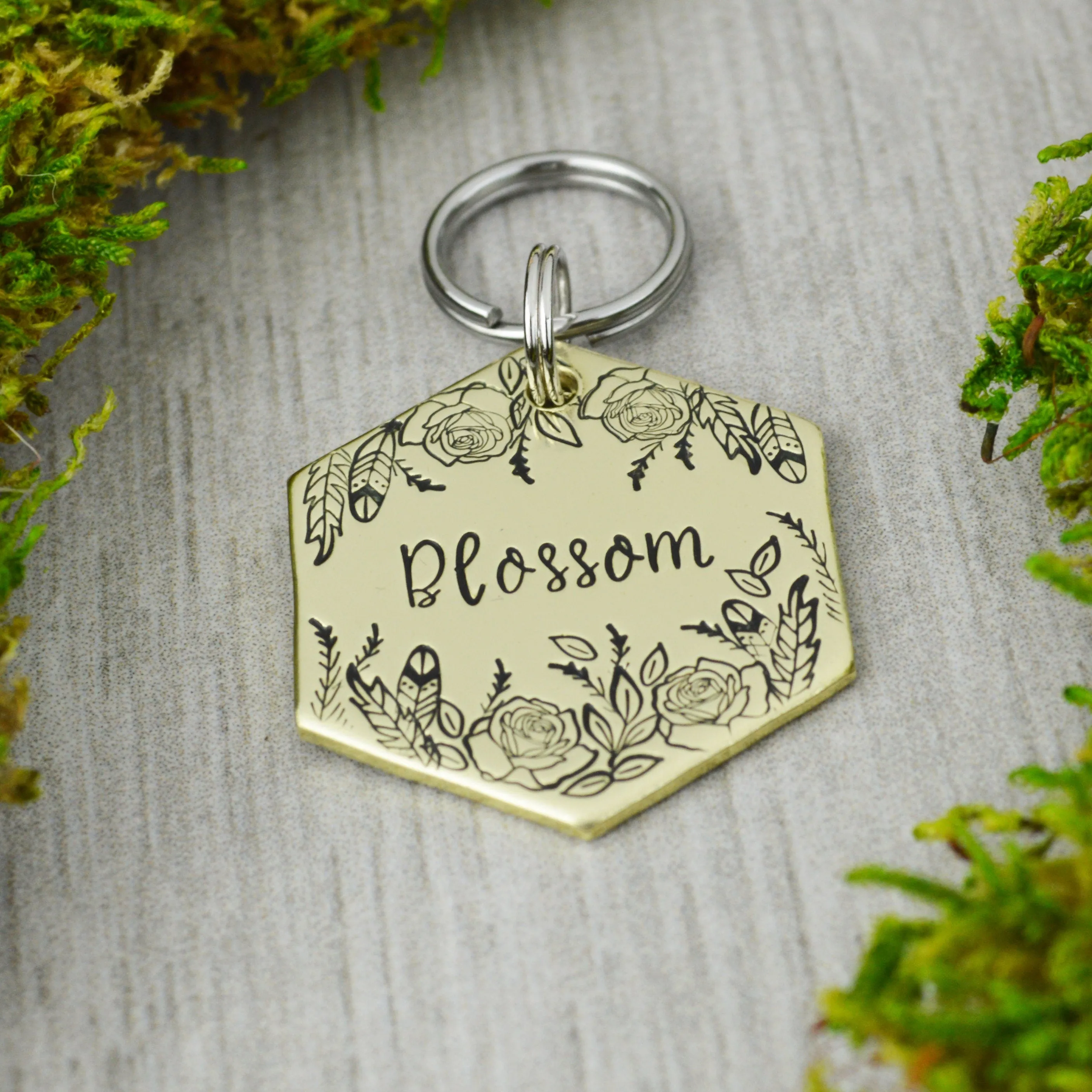 Wild & Beautiful Pet ID Tag