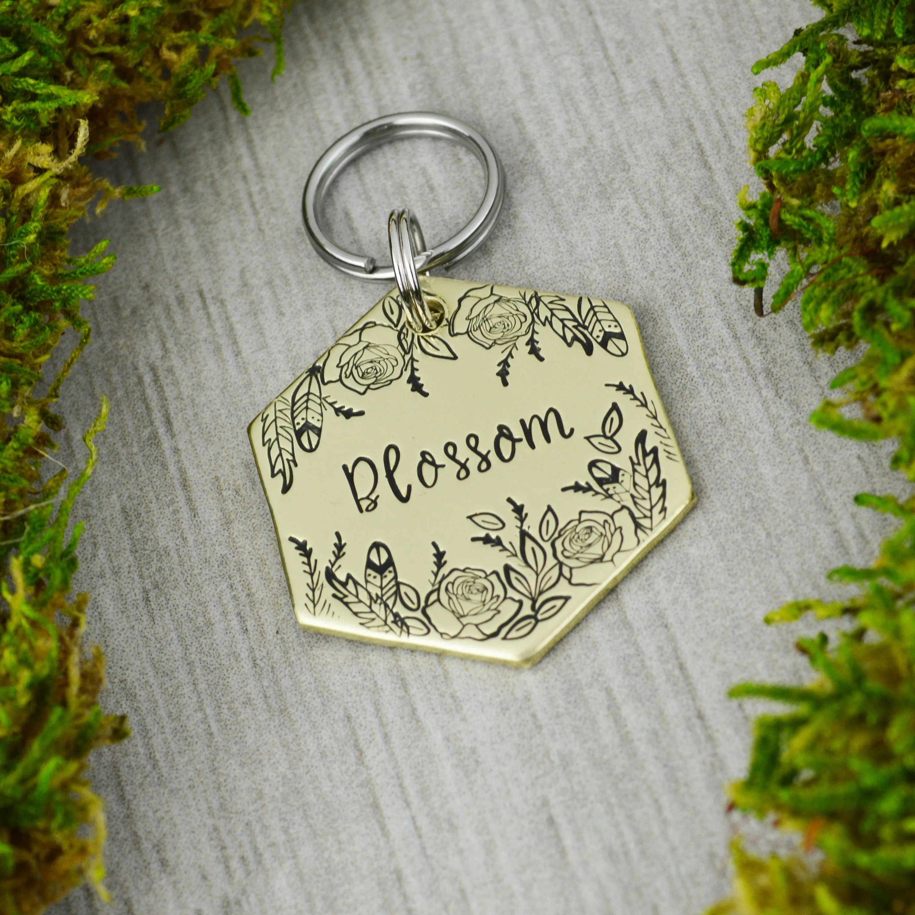 Wild & Beautiful Pet ID Tag