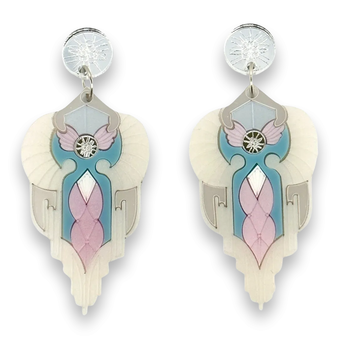 Winter - earrings - Set of 2