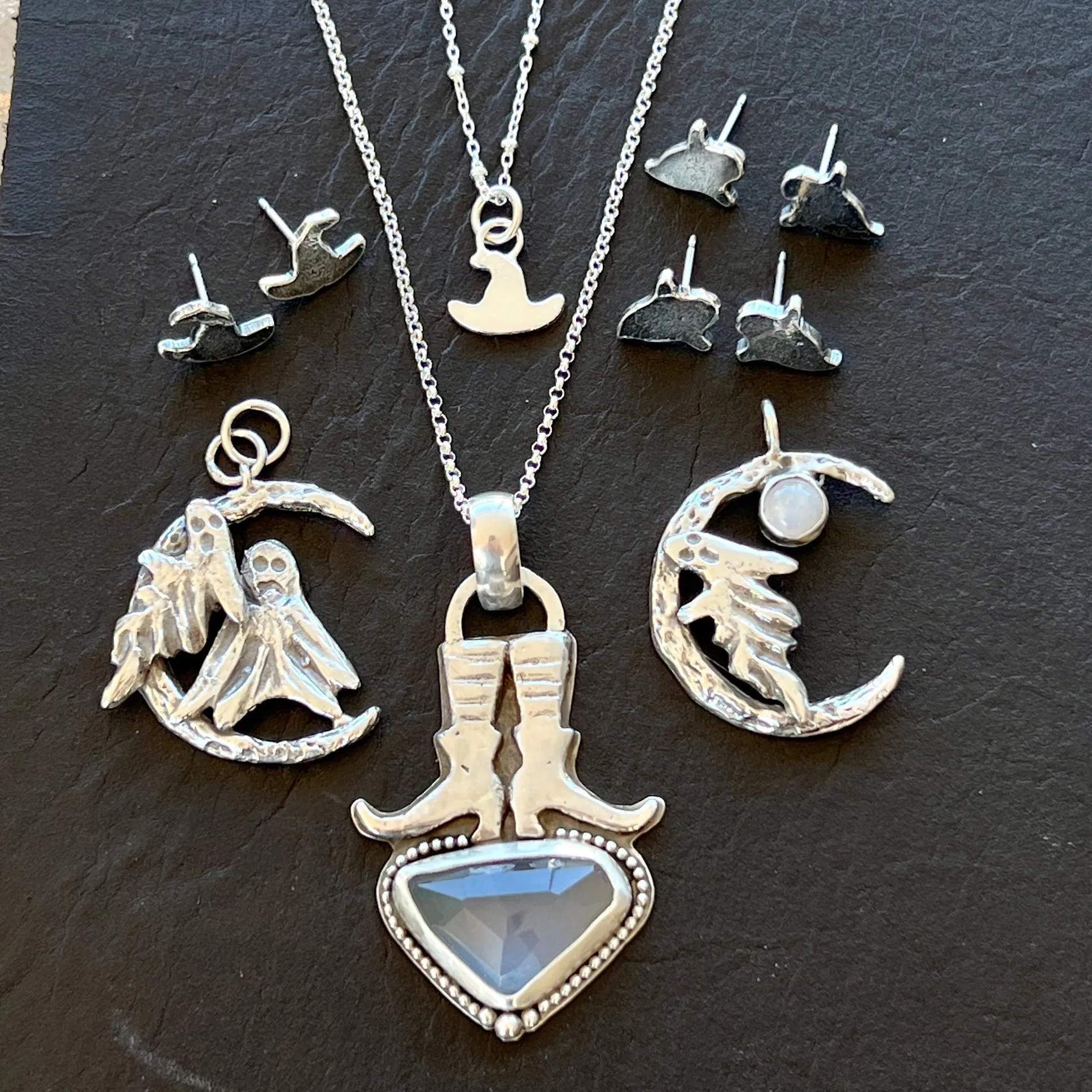 Witch Hat Sterling silver necklace