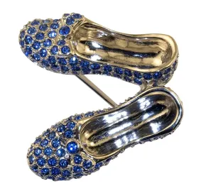 Wizard of Oz Dorothy Sapphire Brooch