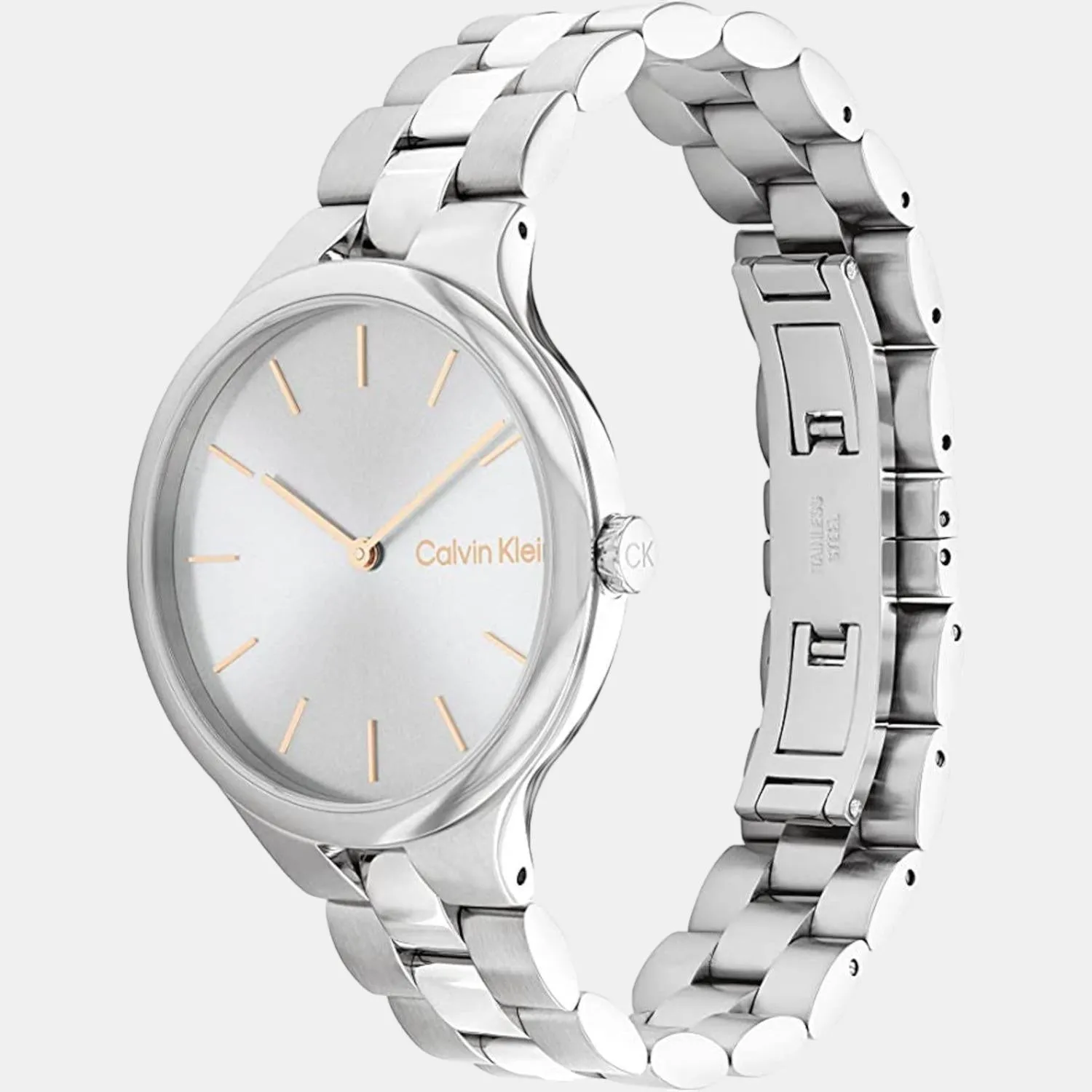 Women Analog Stainless Steel Watch 25200128