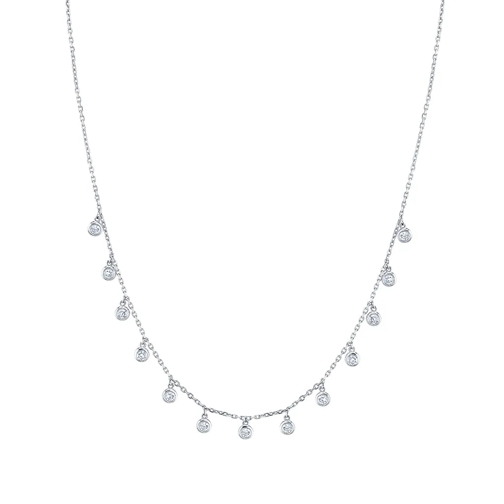 Yellow Gold Diamond Necklace